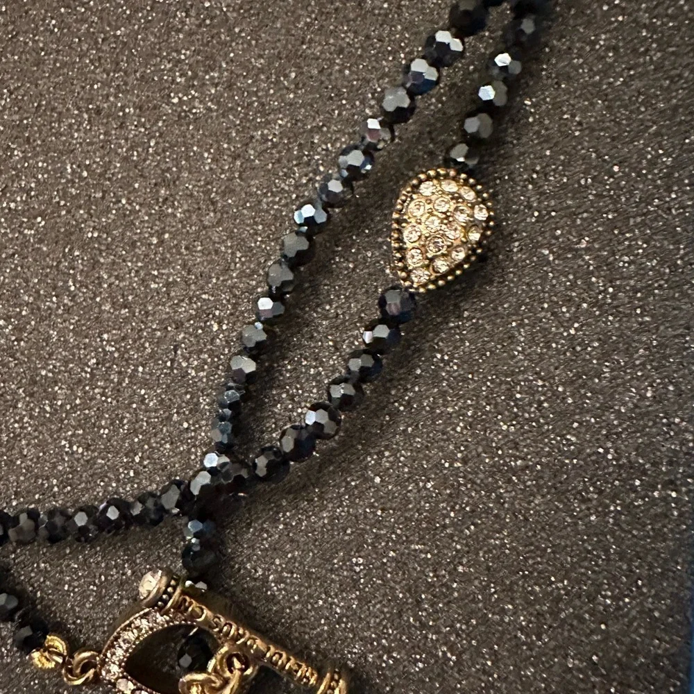 Heidi Daus necklace long can be doubled - Picture 6 of 12